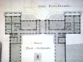 1838 Plan Neues Postgebäude