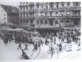 um 1930 Stossverkehr am Paradeplatz